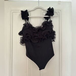 Free People Until Next Time Bodysuit Sz Sm